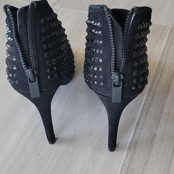 Michael Kors Black Studded Booties! - Picture 4 of 6